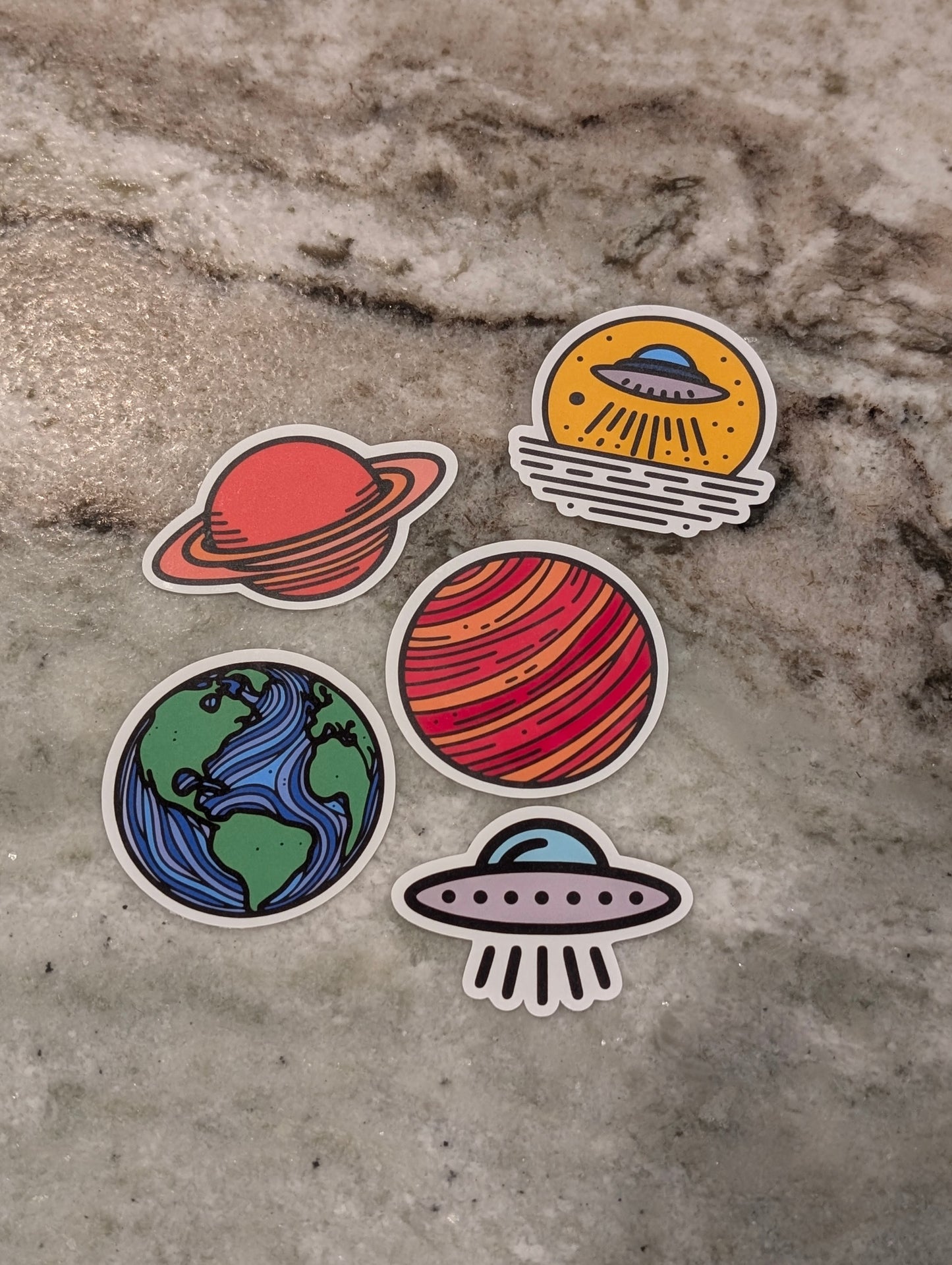 Out Of This World Stickers