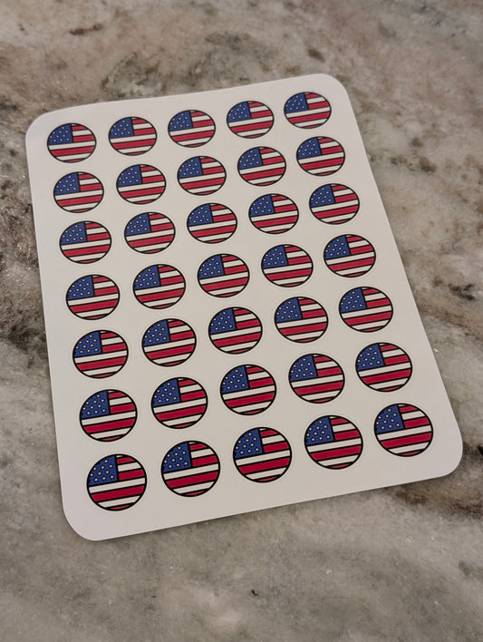 Flag Sticker Sheets